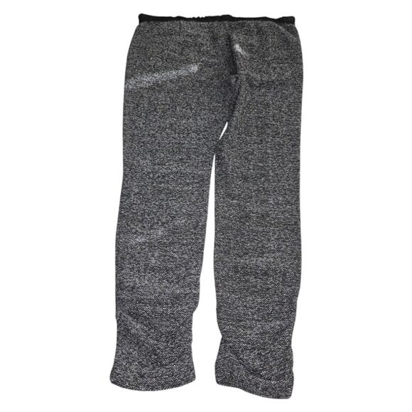 Free People Metallic Knit Jogger Gray Gold Milo Elastic Waist Pull On Size Small - Picture 4 of 8